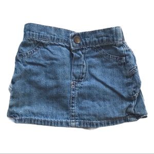 **5/$20** Circo Ruffle Bottom Denim Skirt